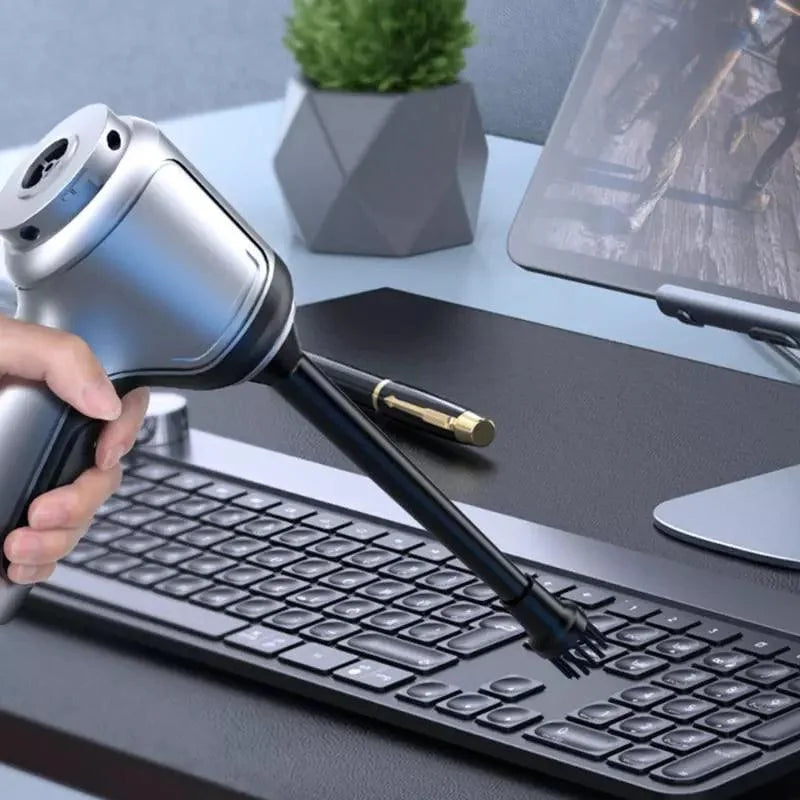 Aspirador de Pó Portátil 4 em 1 sem Fio Recarregável Ultrapower Lenogue Profissional + 5 Acessórios Grátis