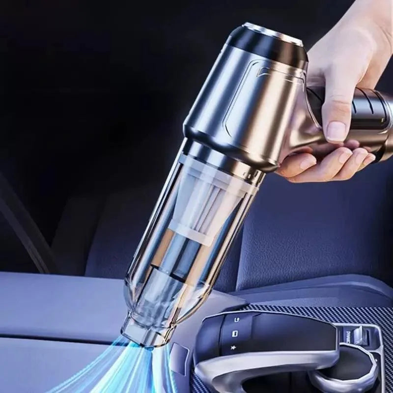 Aspirador de Pó Portátil 4 em 1 sem Fio Recarregável Ultrapower Lenogue Profissional + 5 Acessórios Grátis