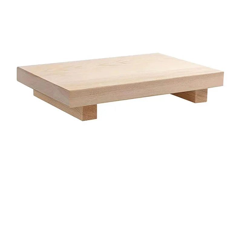 Bandeja de Madeira Retangular para Banheiro e Lavabo Lenogue