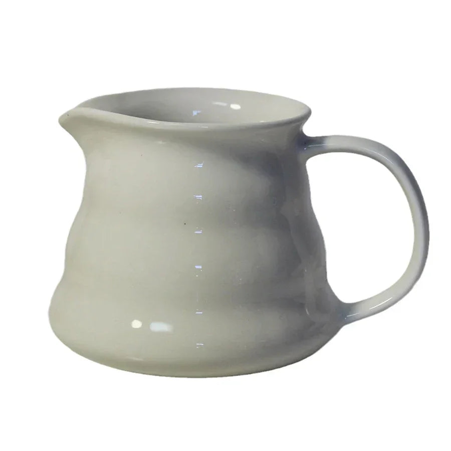 Bule de Café Cerâmica Bico Antigotejamento Alça Larga Lenogue