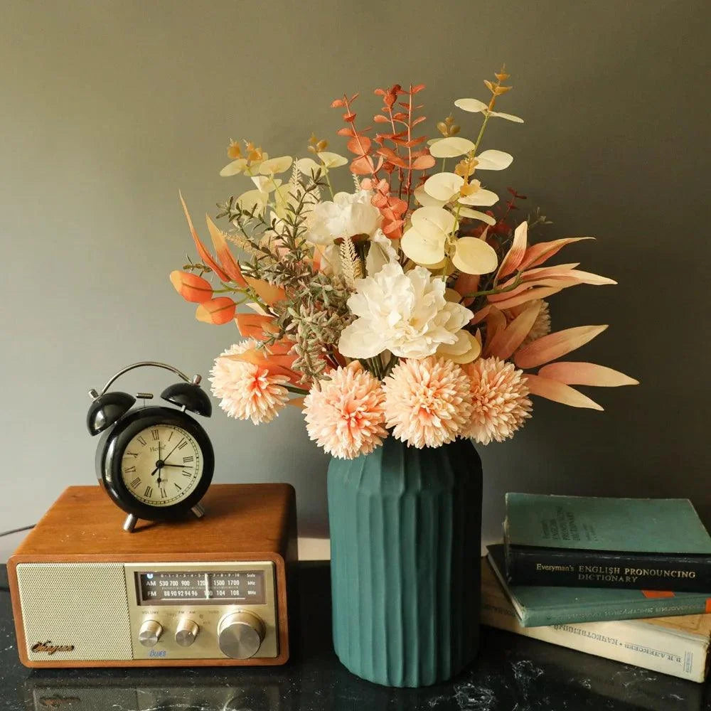 Buquê de Taraxacum Champagne para Decoração Residencial Lenogue
