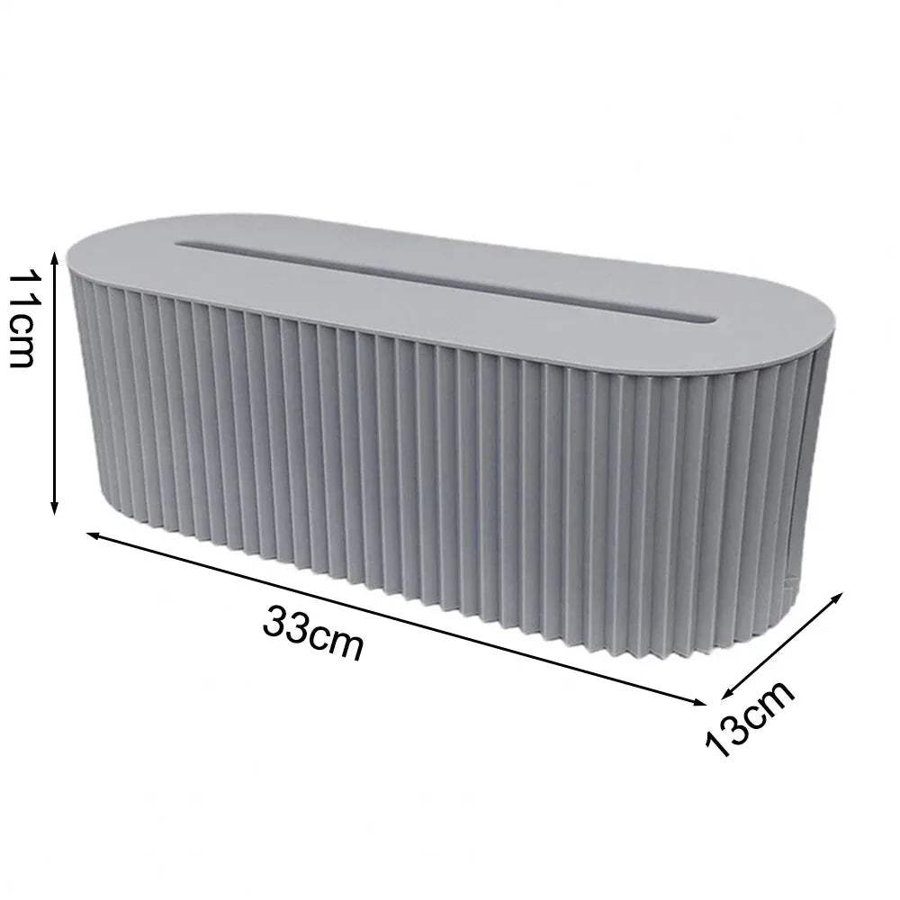 Caixa Organizadora de Cabos com Tampa Antipoeira Lenogue