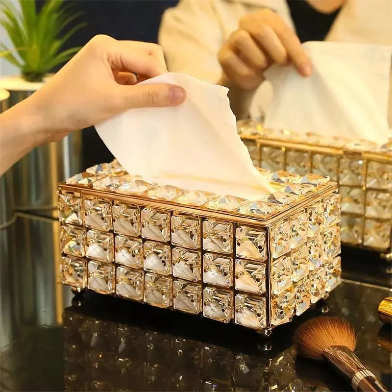Caixa Porta-lenço de Papel para Decoração e Organização Lenogue
