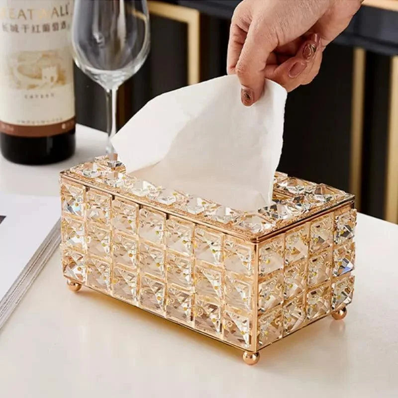 Caixa Porta-lenço de Papel para Decoração e Organização Lenogue