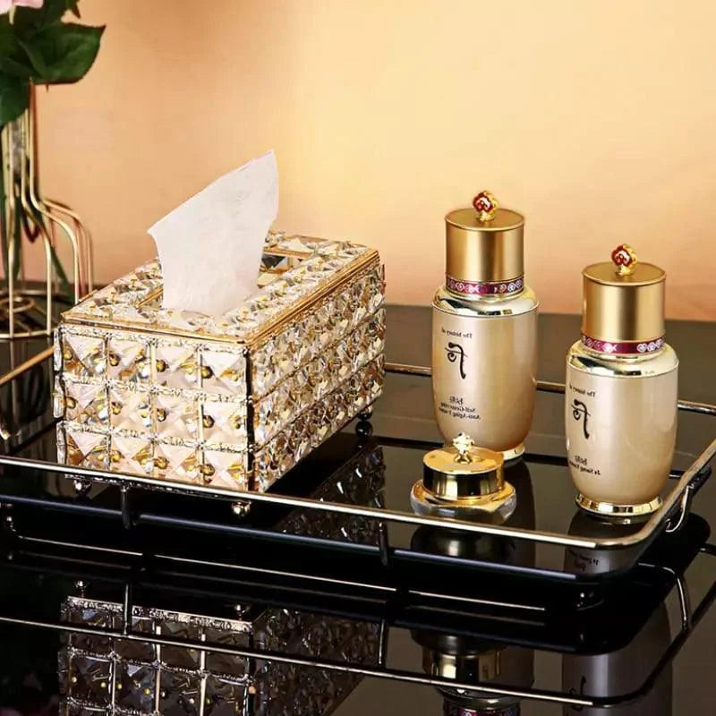 Caixa Porta-lenço de Papel para Decoração e Organização Lenogue