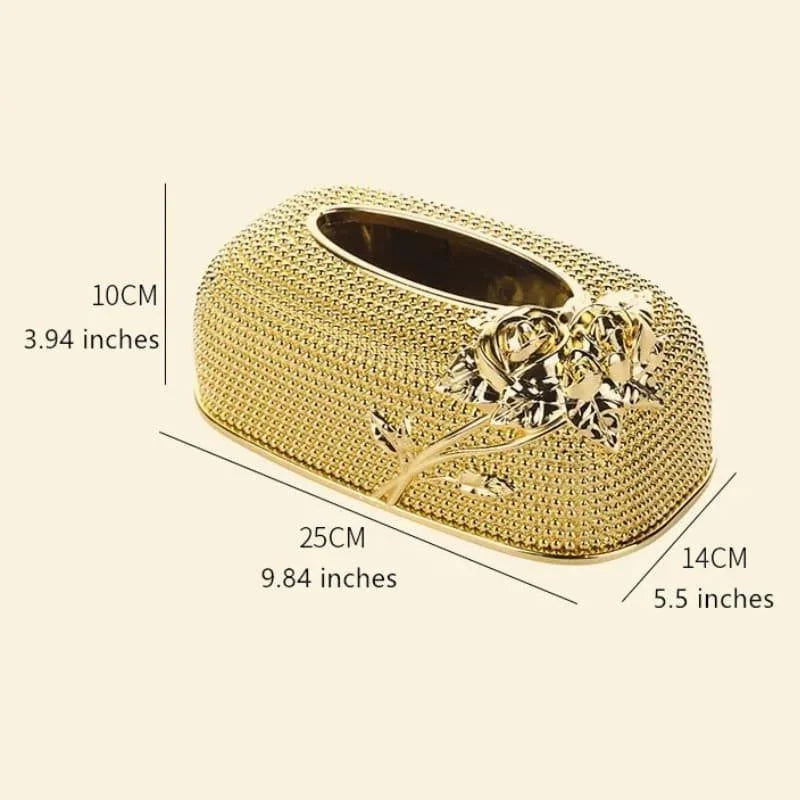 Caixa Porta Lenço e Papel para Organização Decoração Lenogue