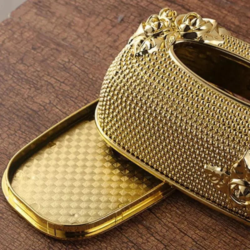 Caixa Porta Lenço e Papel para Organização Decoração Lenogue