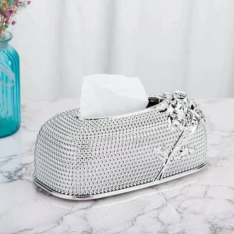 Caixa Porta Lenço e Papel para Organização Decoração Lenogue