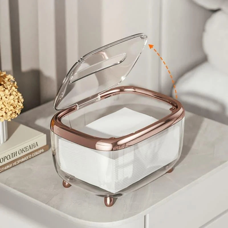 Caixa Porta-lenços Umedecidos para Organização e Decoração Lenogue