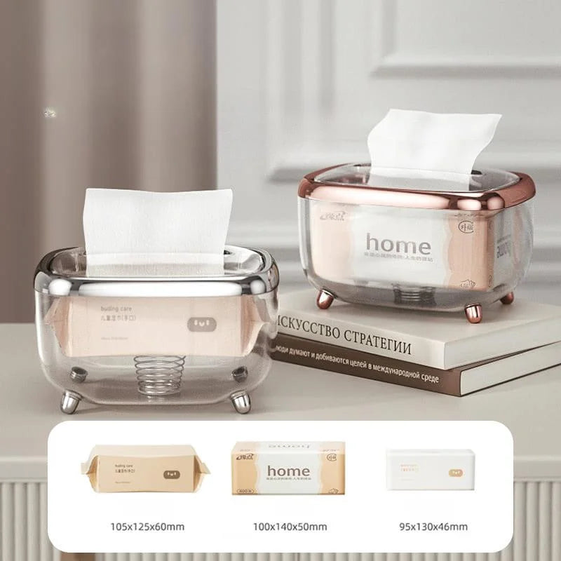 Caixa Porta-lenços Umedecidos para Organização e Decoração Lenogue