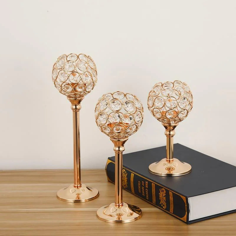 Candelabro Decorativo de Luxo para Velas e Iluminação Elegante Lenogue