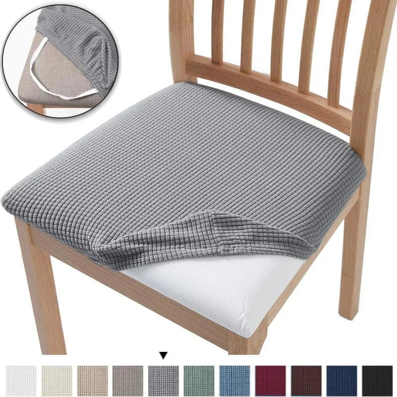 Capa de Assento Cadeira Elástica em Jacquard para Proteção Lenogue