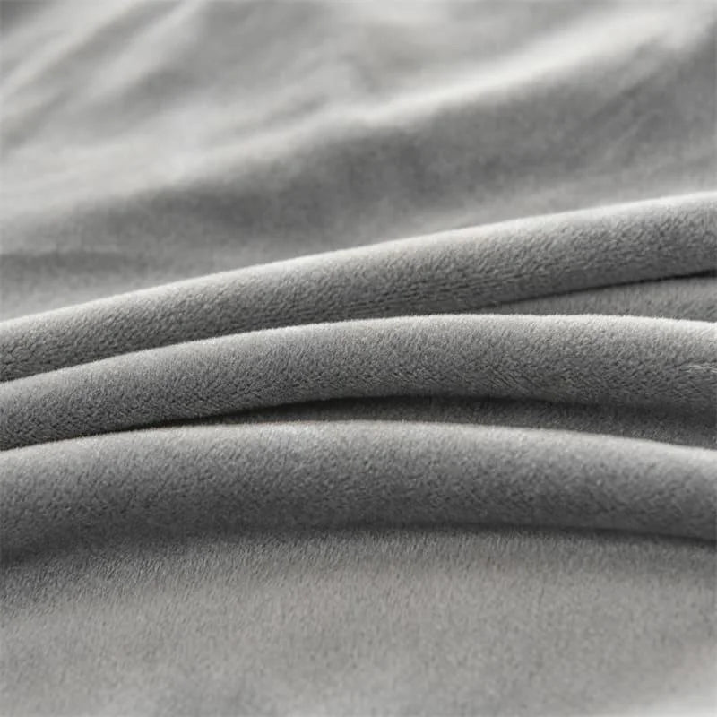 Capa de Cadeira Jantar Suede Premium Impermeável Cinza Lenogue