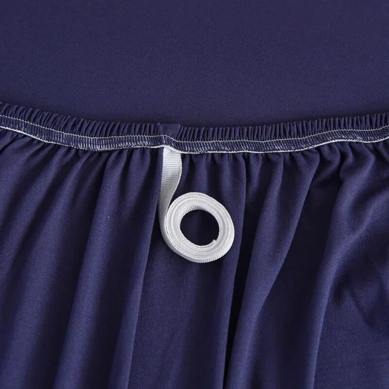 Capa para Sofá Spandex Azul Marinho Impermeável Sala Lenogue