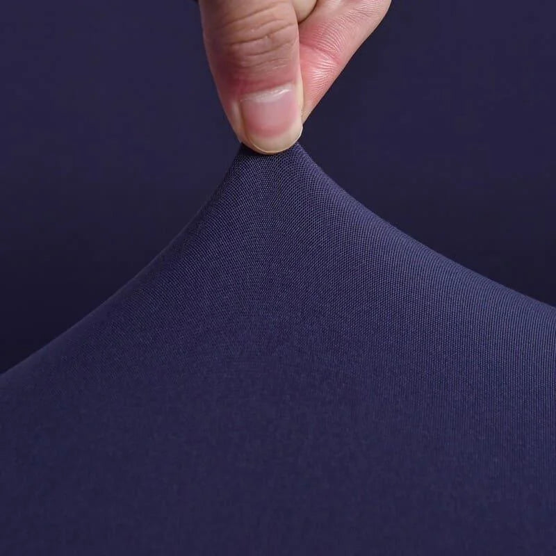 Capa para Sofá Spandex Azul Marinho Impermeável Sala Lenogue