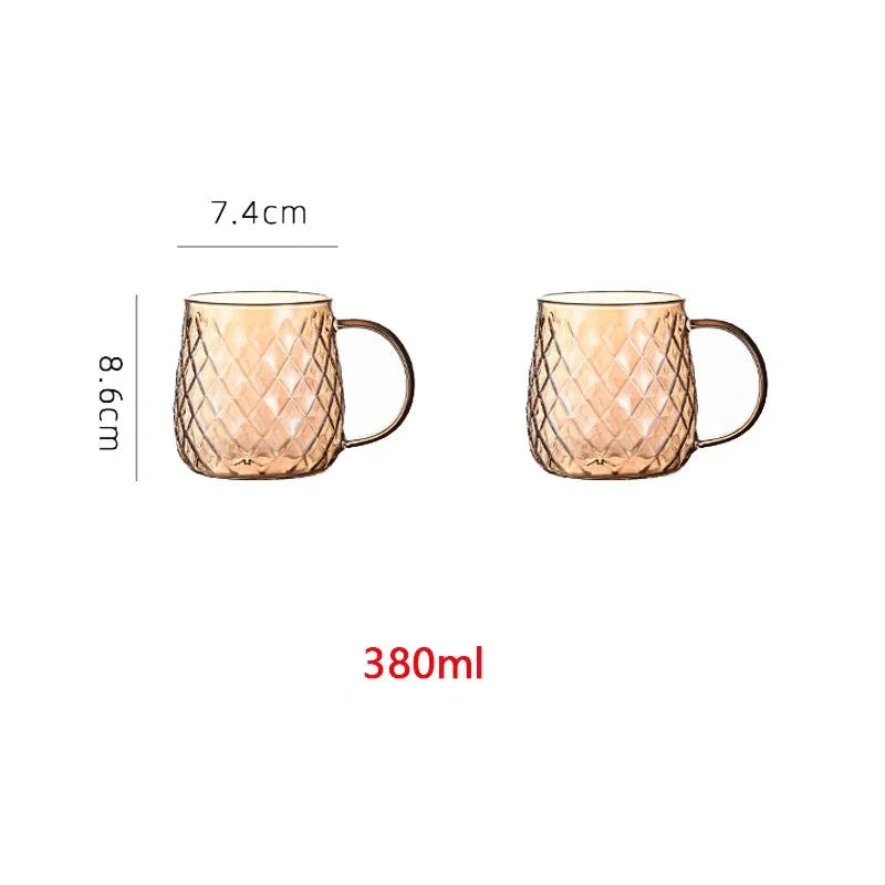 Chaleira de Vidro Borossilicato com Tampa Diamond Inox para Chá Lenogue