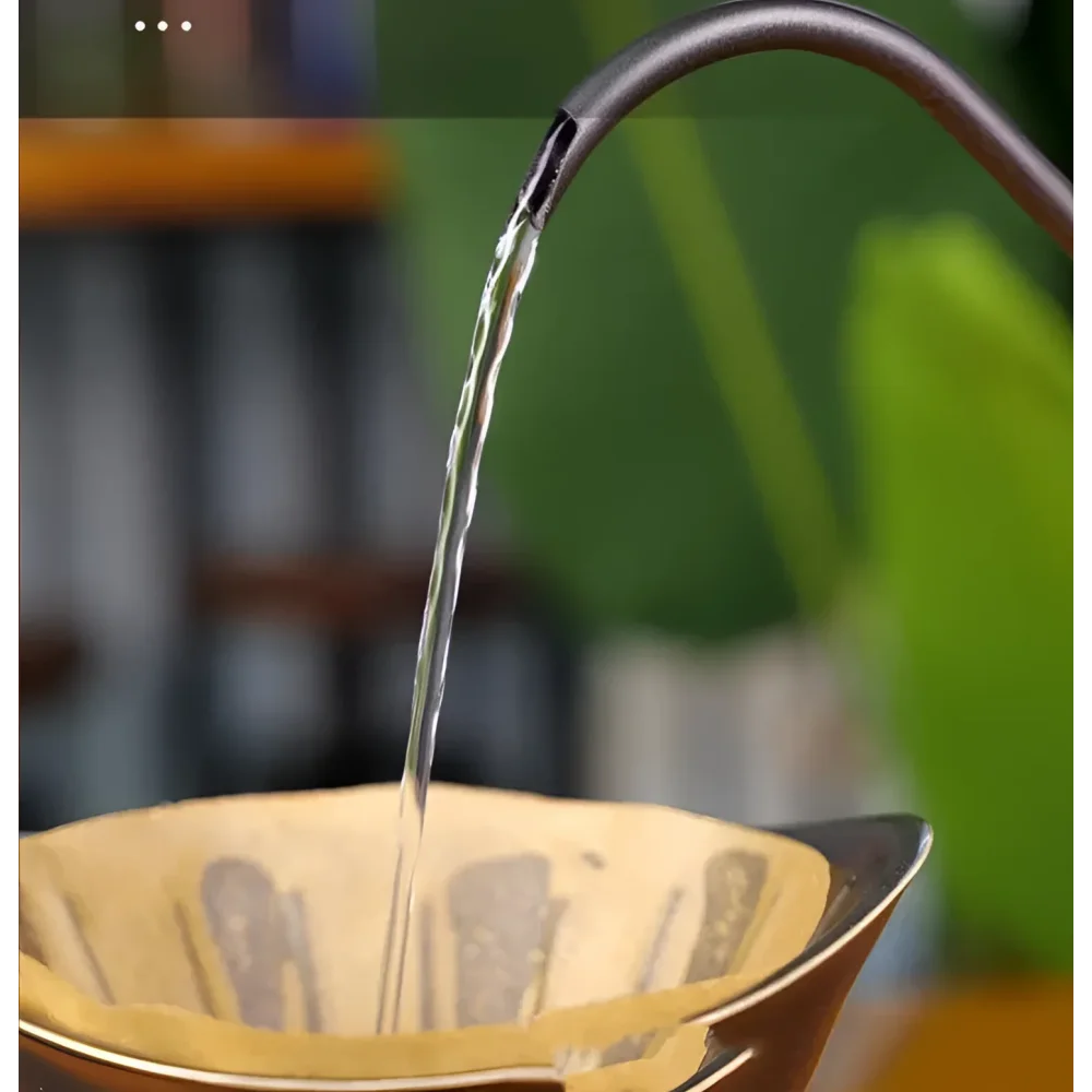 Chaleira Gooseneck Inox 600ml para Preparo de Café Especial e Chá Lenogue