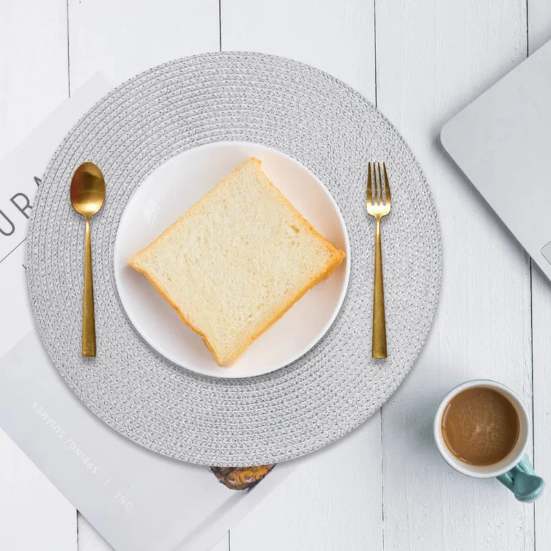 Conjunto de Jogo Americano 6 Peças para Mesa Jantar Lenogue