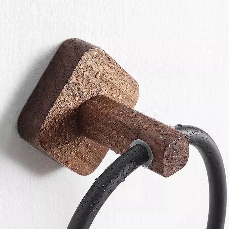 Conjunto de Suporte para Banheiro com Porta Toalha Lenogue