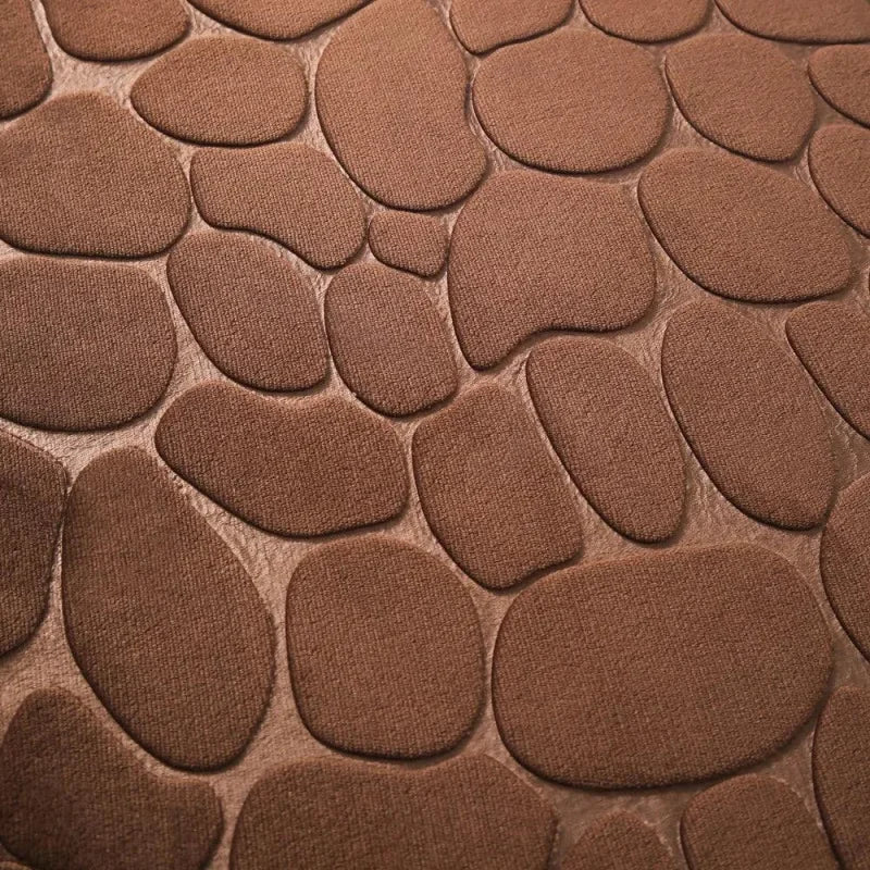 Conjunto de Tapetes Antiderrapantes 3 Peças para Banheiro Absorvente Lenogue