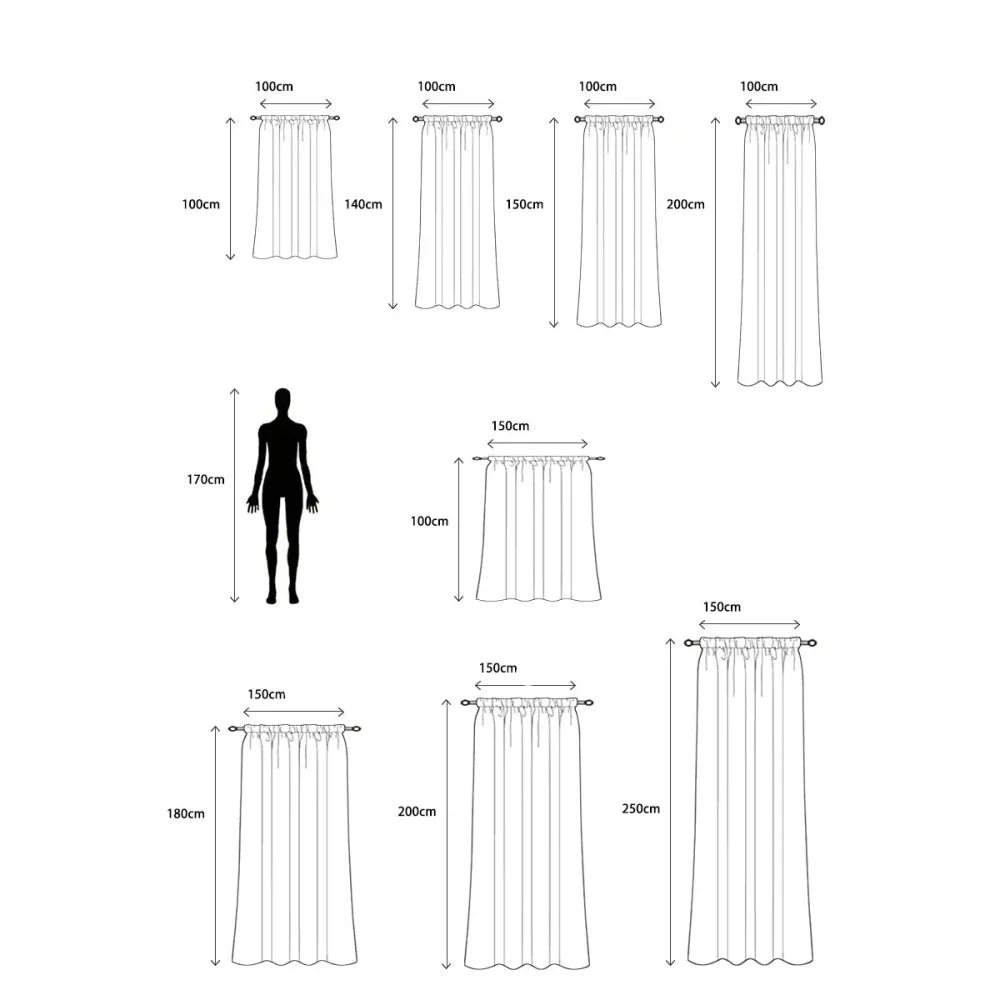 Cortina Acetinada para Varão com Caimento Fluido Lenogue