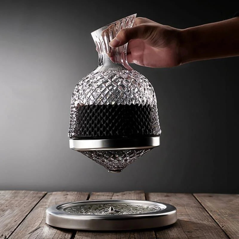 Decanter de Vinho Vidro Cristal 1500ml para Aeração Lenogue