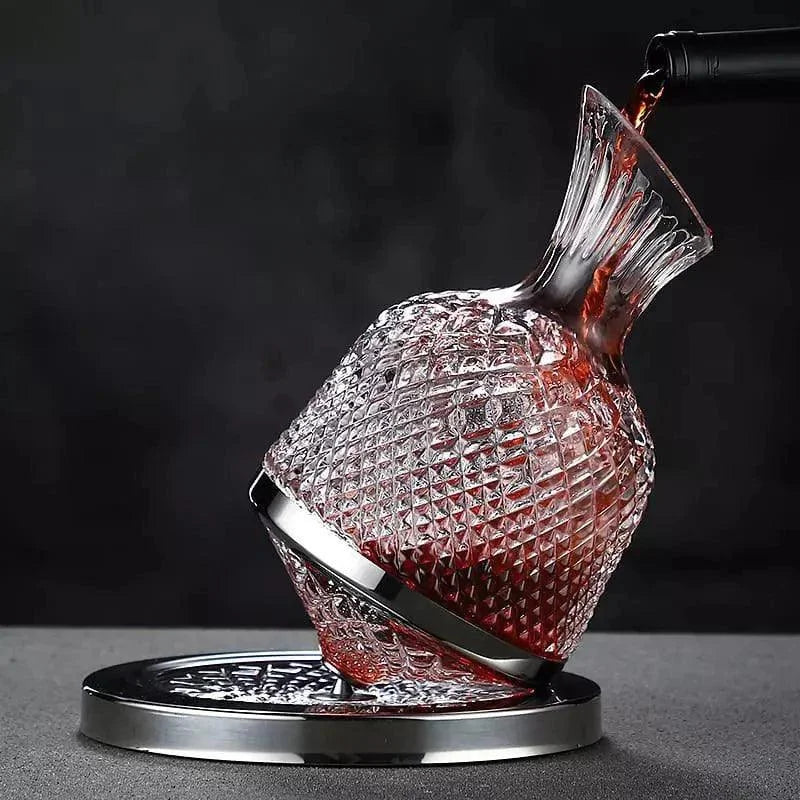 Decanter de Vinho Vidro Cristal 1500ml para Aeração Lenogue