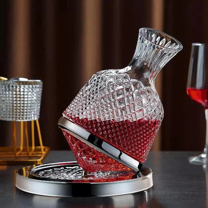 Decanter de Vinho Vidro Cristal 1500ml para Aeração Lenogue