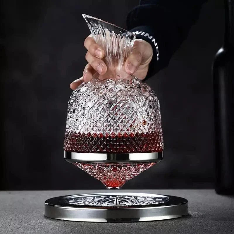 Decanter de Vinho Vidro Cristal 1500ml para Aeração Lenogue