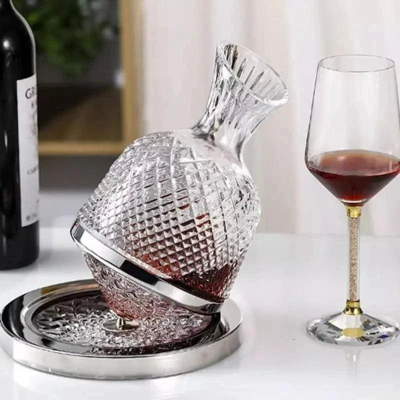 Decanter de Vinho Vidro Cristal 1500ml para Aeração Lenogue