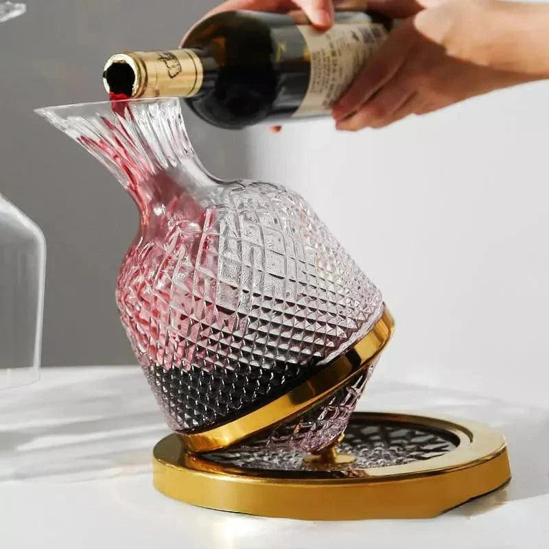 Decanter de Vinho Vidro Cristal 1500ml para Aeração Lenogue