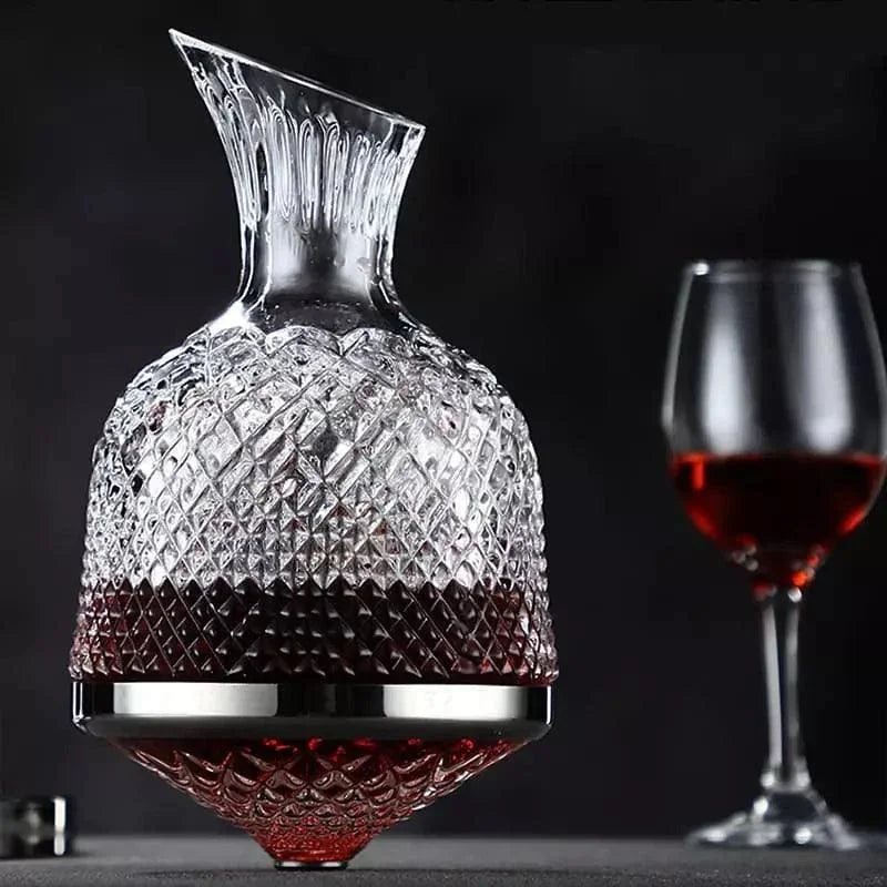 Decanter de Vinho Vidro Cristal 1500ml para Aeração Lenogue