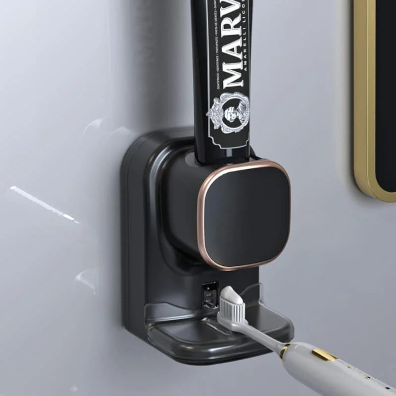 Dispensador Automático de Pasta Dente com Sensor e Usb Lenogue Preto