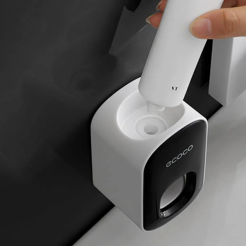 Dispenser Automático de Pasta Dente Compacto para Banheiro Lenogue