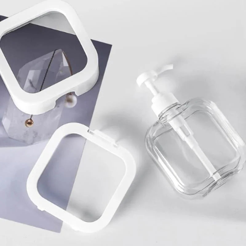 Dispenser de Sabonete Líquido Abs para Banheiro e Cozinha Lenogue