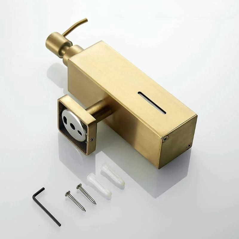 Dispenser de Sabonete Líquido em Aço Inox para Banheiro e Cozinha Lenogue