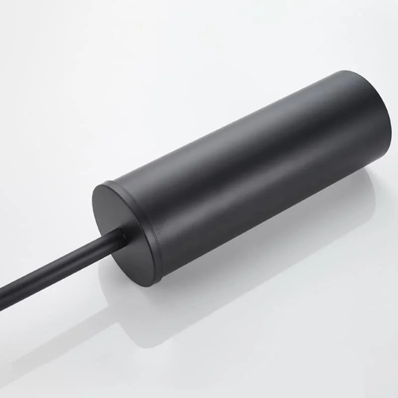 Escova Sanitária de Alumínio com Suporte para Banheiro Lenogue