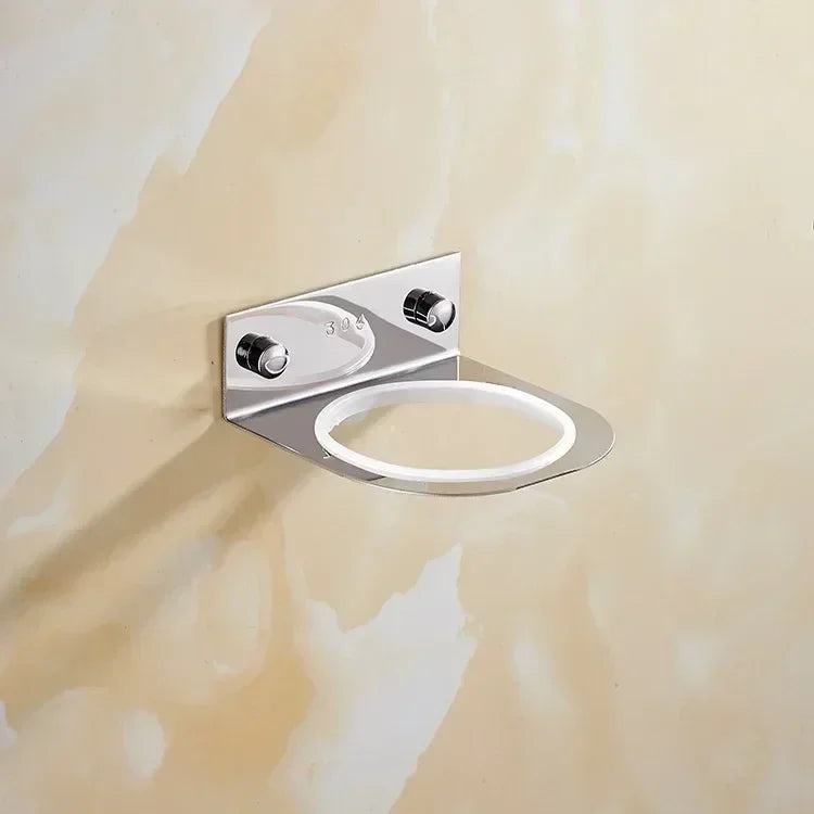 Escova Sanitária Inox com Cerdas de Nylon Fixação na Parede Lenogue