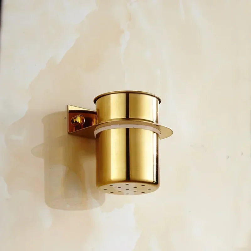 Escova Sanitária Inox com Cerdas de Nylon Fixação na Parede Lenogue