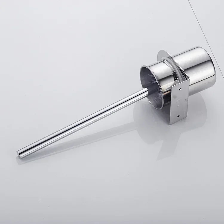 Escova Sanitária Inox com Cerdas de Nylon Fixação na Parede Lenogue