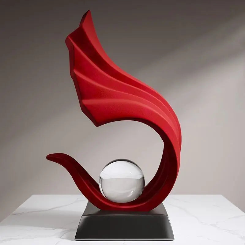 Escultura de Cristal Douceur Design Feng Shui Lenogue