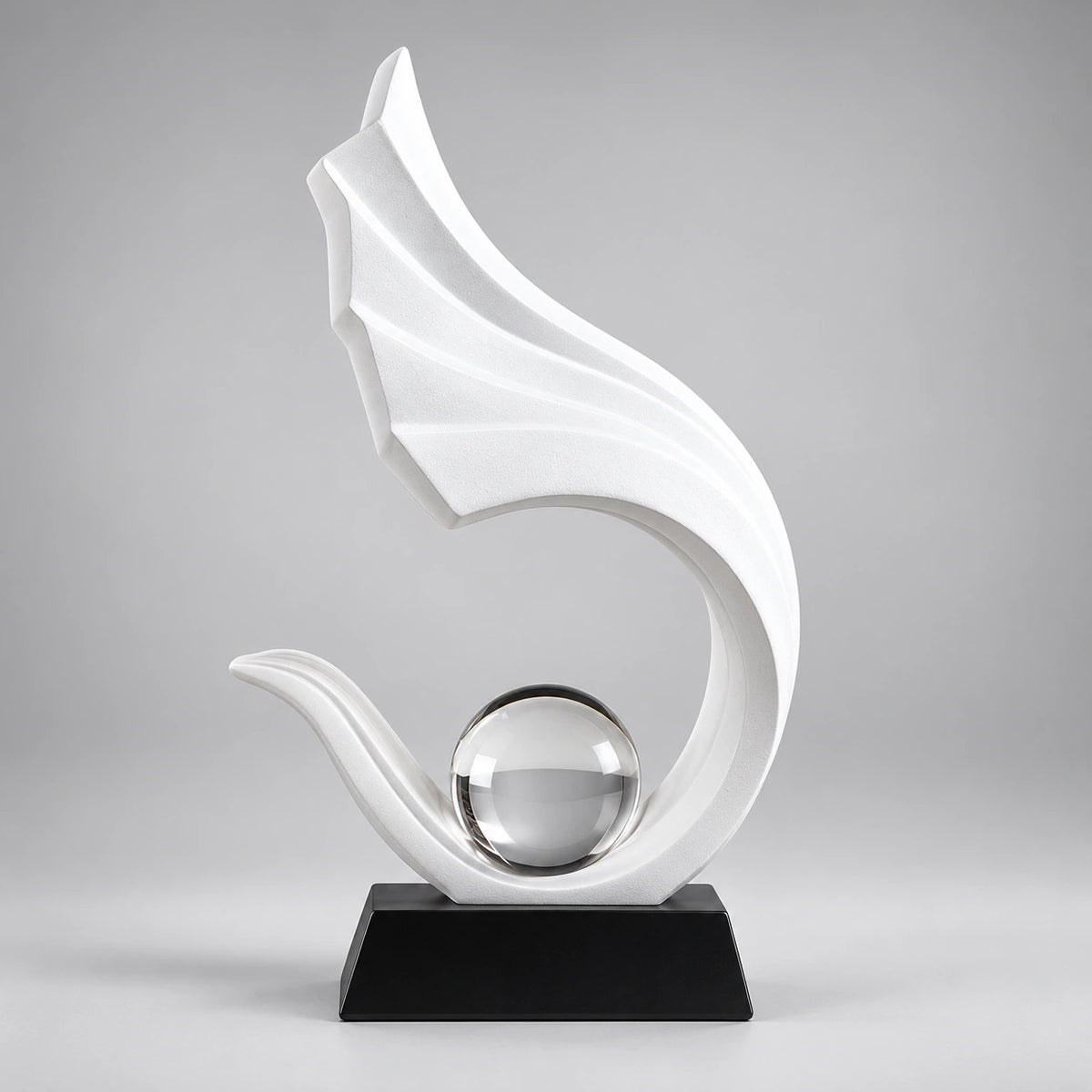 Escultura de Cristal Douceur Design Feng Shui Lenogue