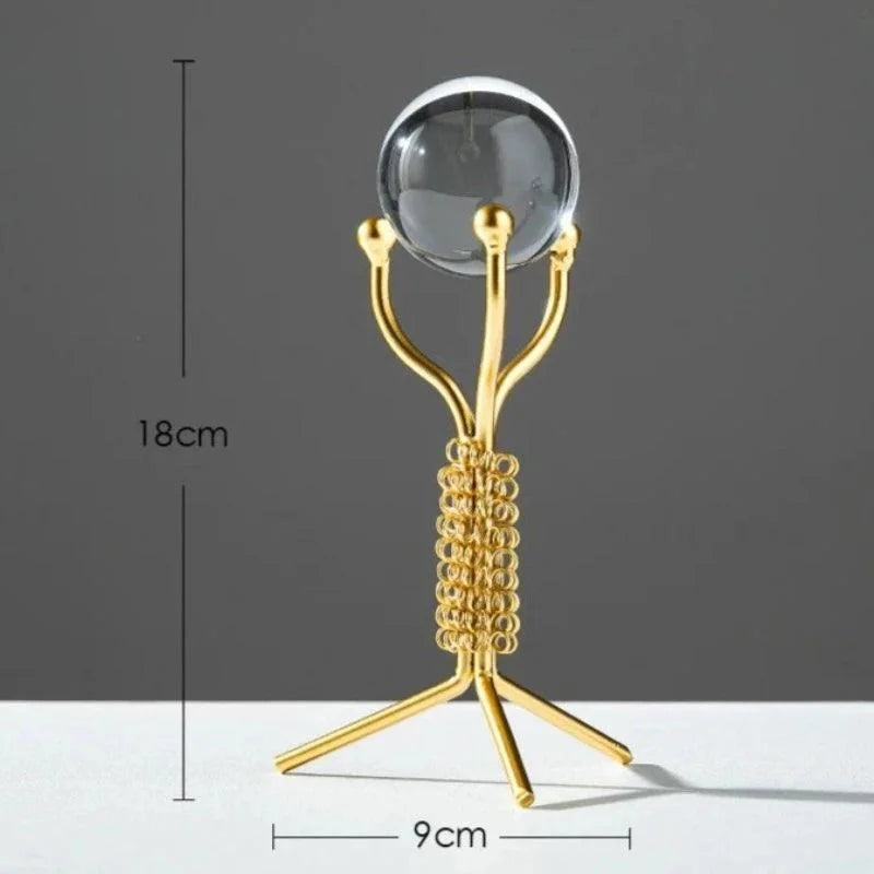 Escultura Decorativa Estilo Nórdico em Cerâmica para Casa Lenogue Mod. 03 (p - 18 x 9cm)