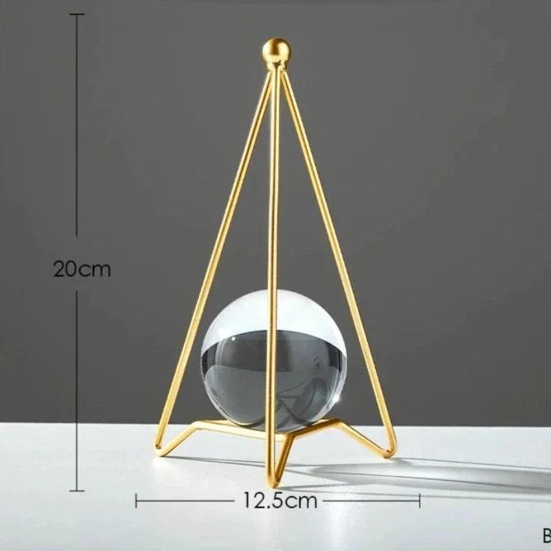 Escultura Decorativa Estilo Nórdico em Cerâmica para Casa Lenogue Mod. 01 (m - 20 x 12.5cm)