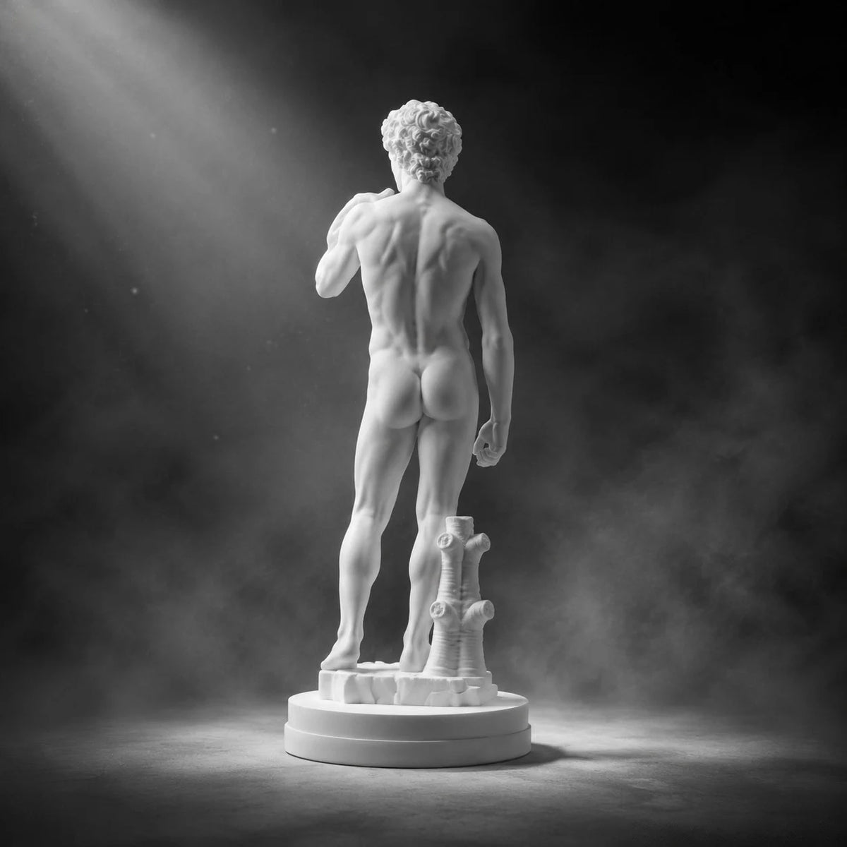 Escultura Figura Clássica Maison Branca Design Minimalista Lenogue