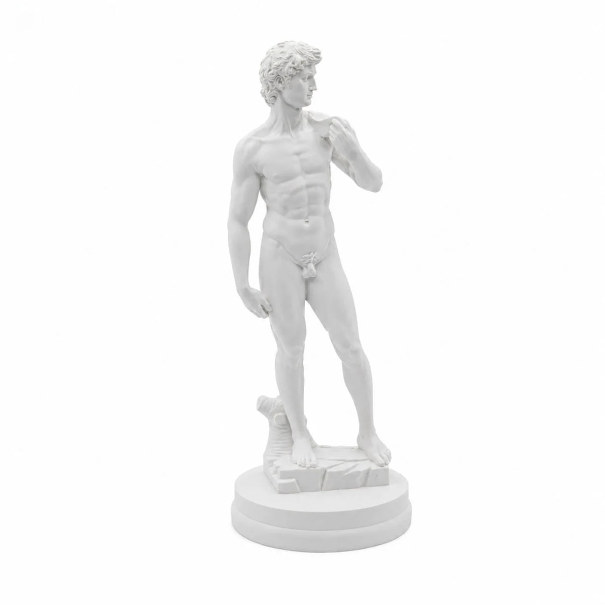 Escultura Figura Clássica Maison Branca Design Minimalista Lenogue