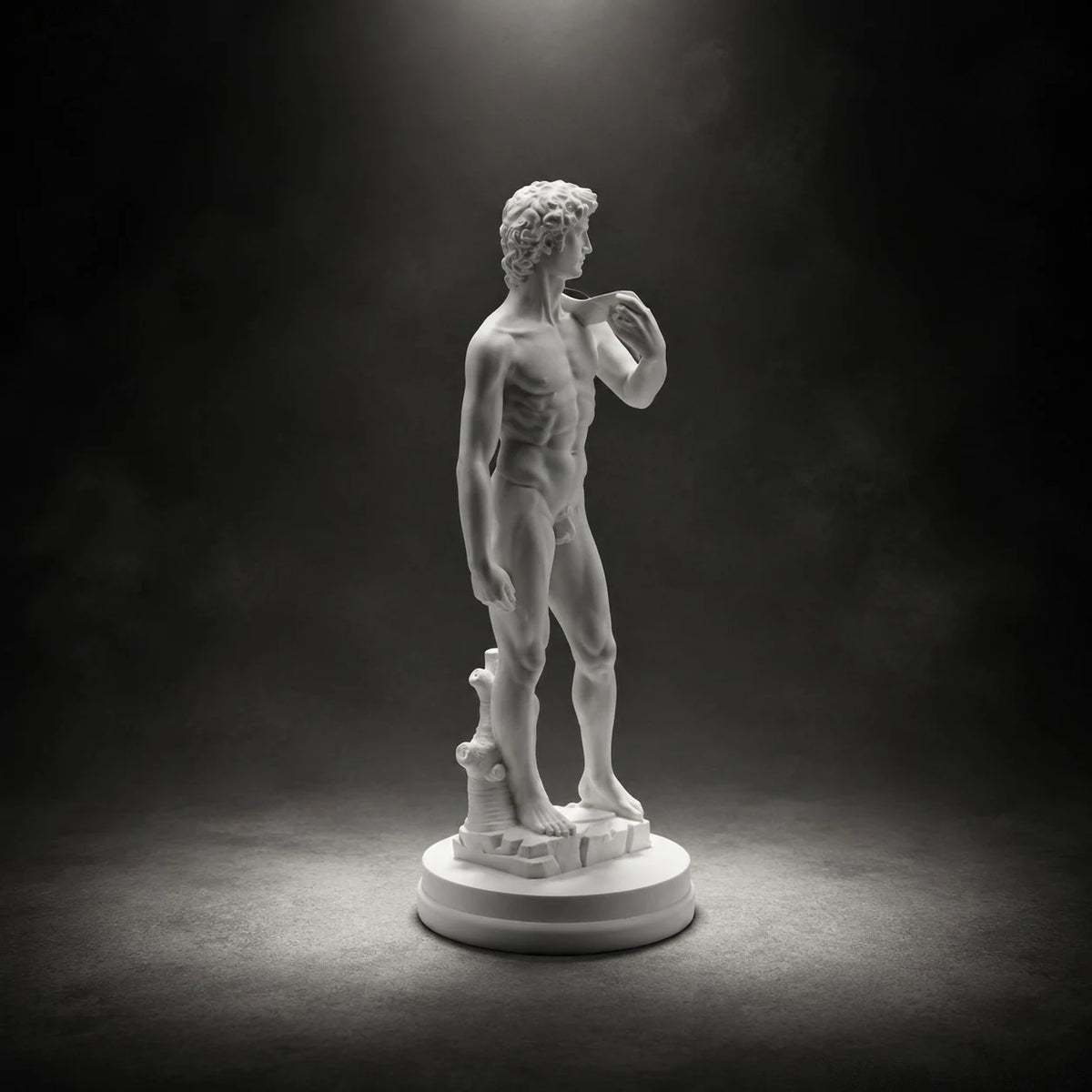 Escultura Figura Clássica Maison Branca Design Minimalista Lenogue