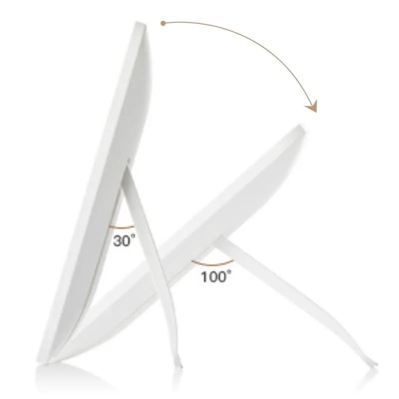 Espelho de Maquiagem com Led Ajustável e Bateria Recarregável Lenogue