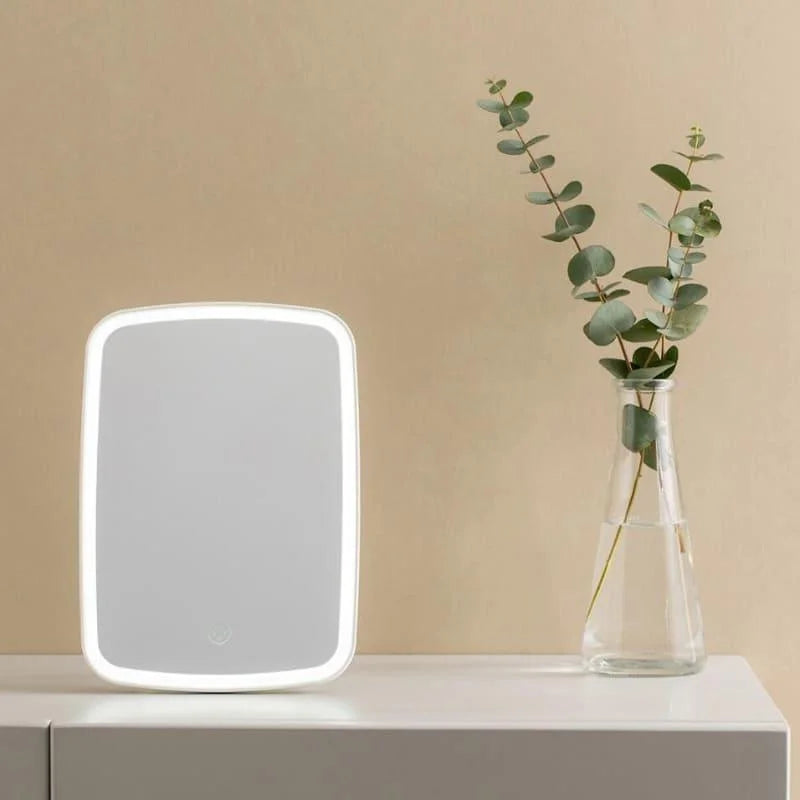 Espelho de Maquiagem com Led Ajustável e Bateria Recarregável Lenogue