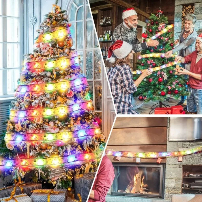 Fita Led Decorativa para árvore de Natal com Iluminação Lenogue